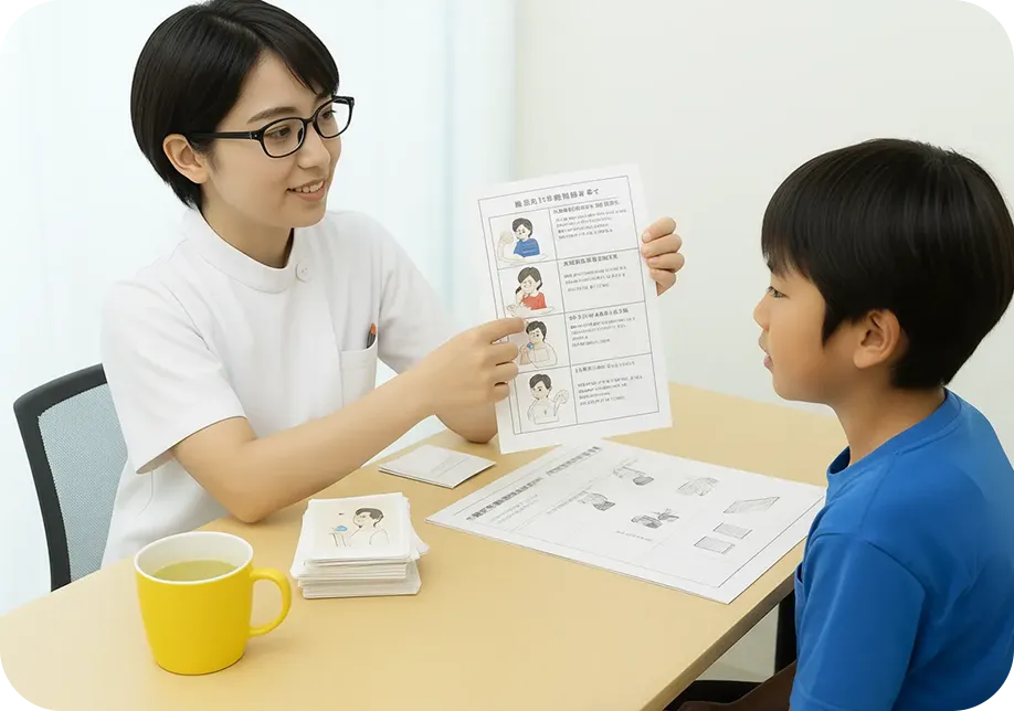 言語聴覚士による【言語療法・発達支援】外来